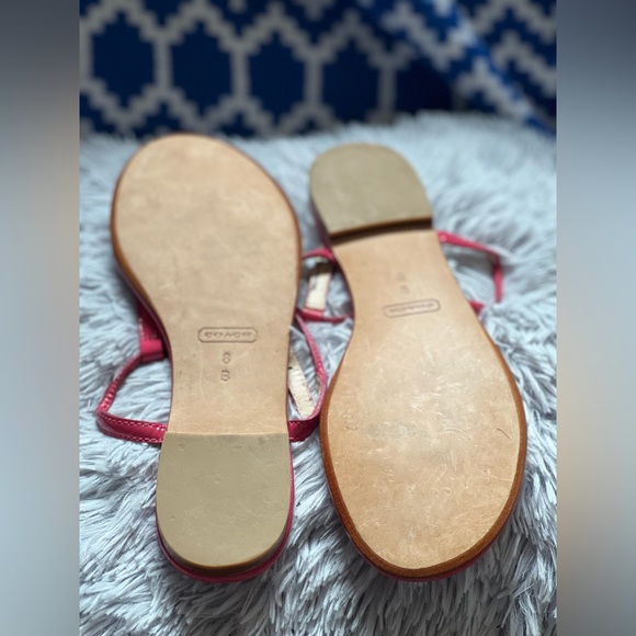 Pink coach sandals - Picture 4 of 4